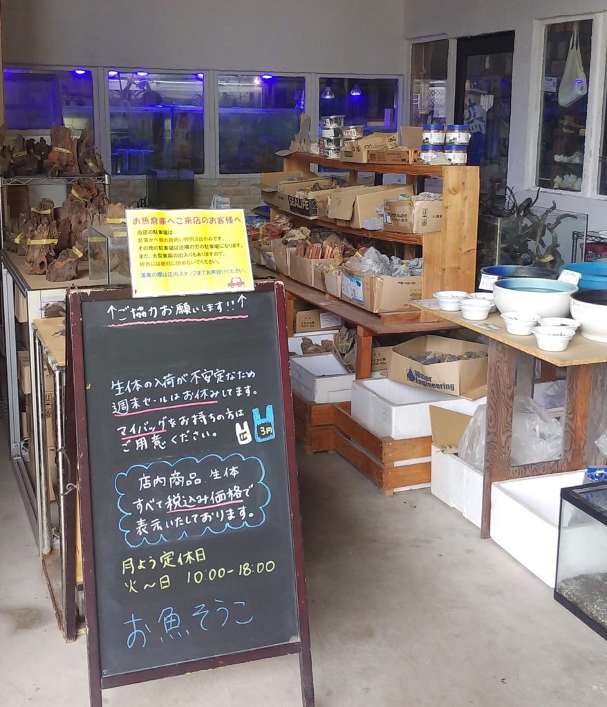 お魚倉庫店内1