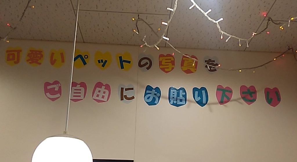 可愛いペットの写真をご自由にお貼りください