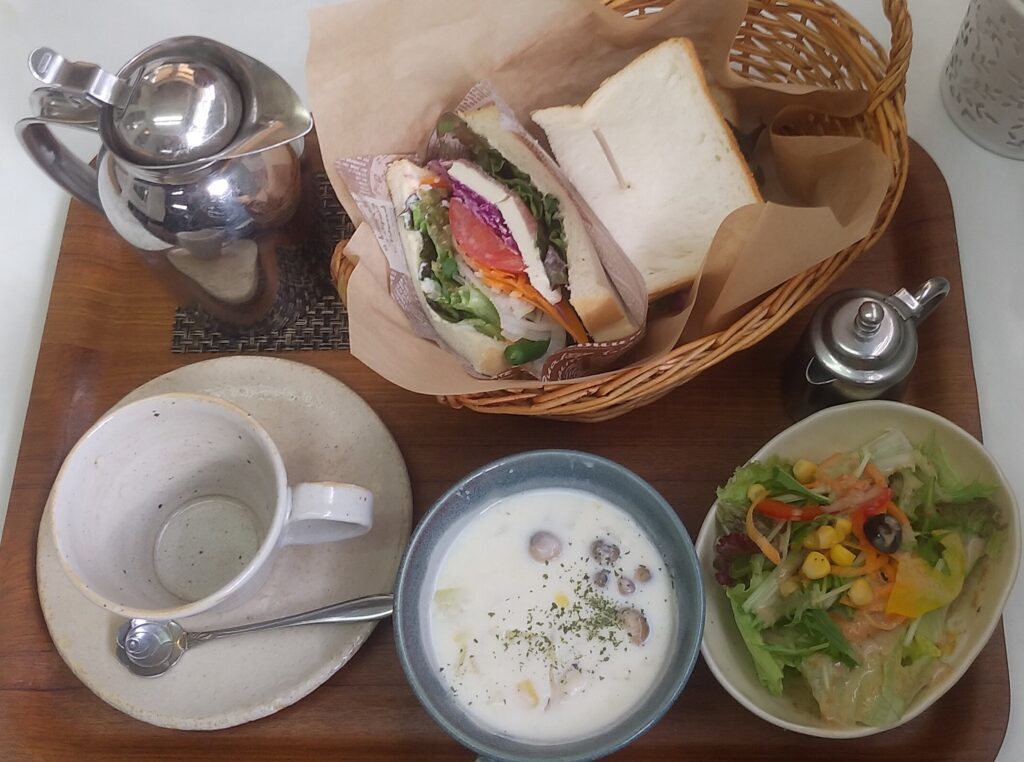陶花サンドイッチ