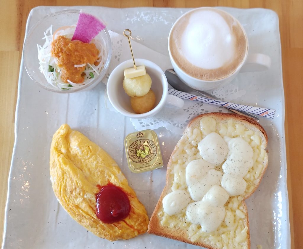 『キッチンかぷりす』チーズトースト